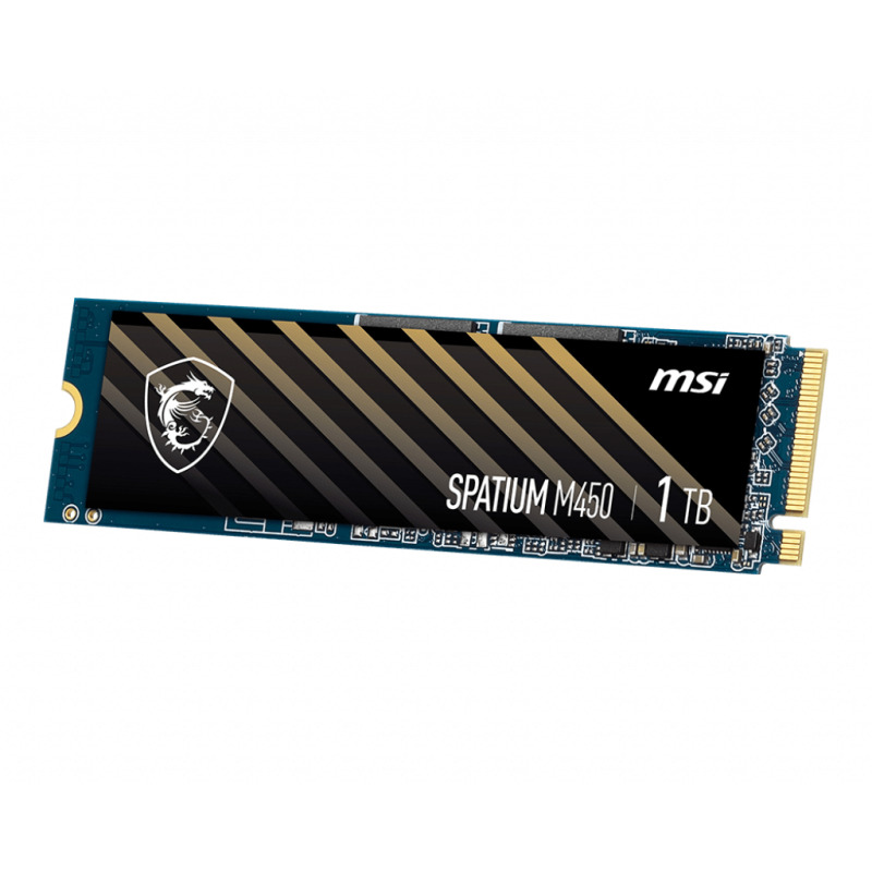 UNIDAD DE ESTADO SOLIDO SSD INTERNO MSI SPATIUM M450 1TB M.2 2280 PCIE GEN4X4, NVME 1.4 LEC 3600 / ESC 300 MB/S SPATIUM M450 PCIE 4.0 NVME M.2 1TB image 5